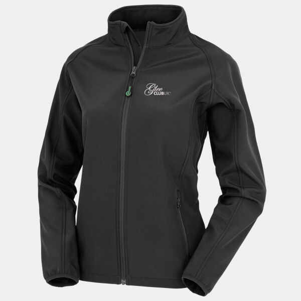 Glee Club UK Recycled Ladies Softshell Jacket Thumbnail