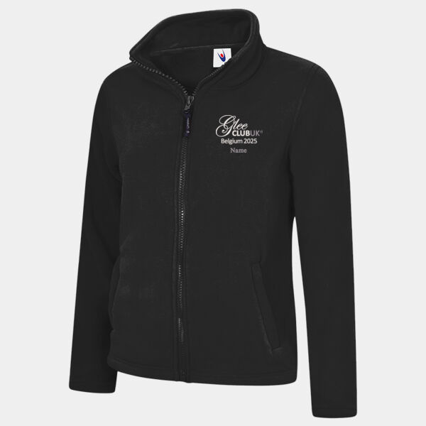 Glee Club UK Ladies Belgium 2025 Fleece Jacket Thumbnail