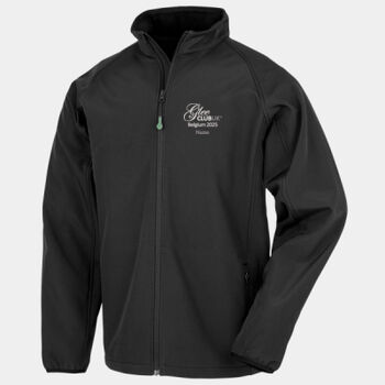 Glee Club UK Belgium 2025 Recycled Softshell Jacket Thumbnail