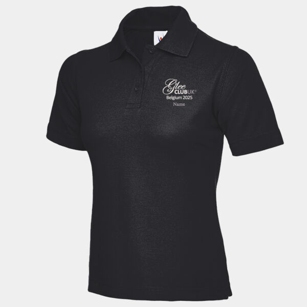 Glee Club UK Belgium 2025 Ladies Polo Shirt Thumbnail